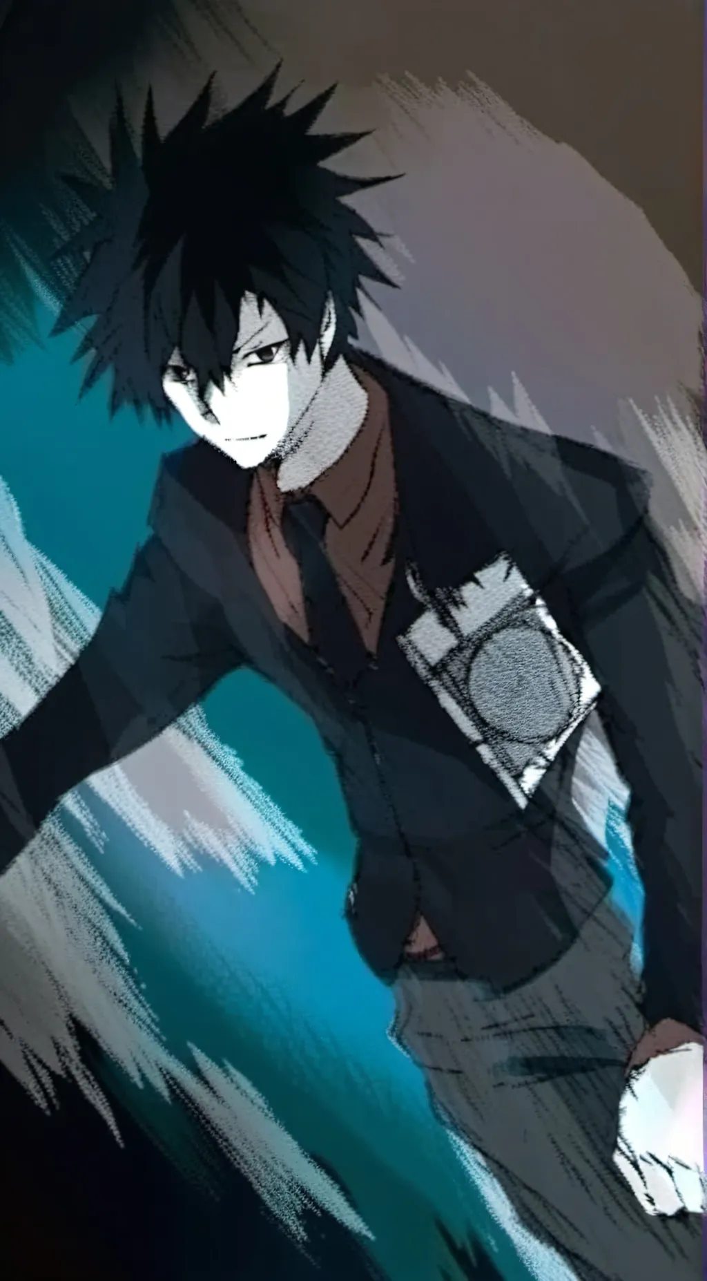 ai character: Dabi (touya) background