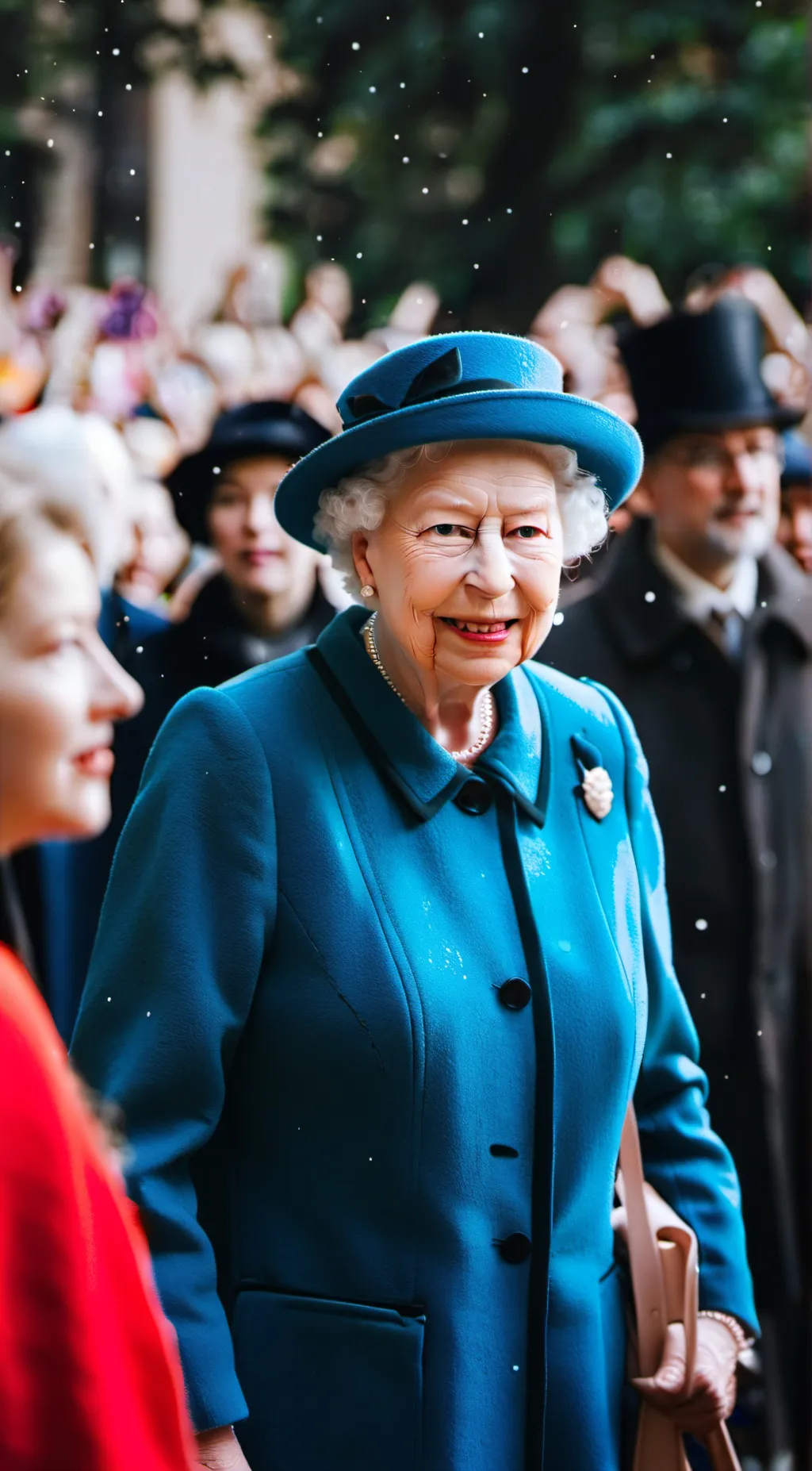 ai character: Queen Elizabeth II background