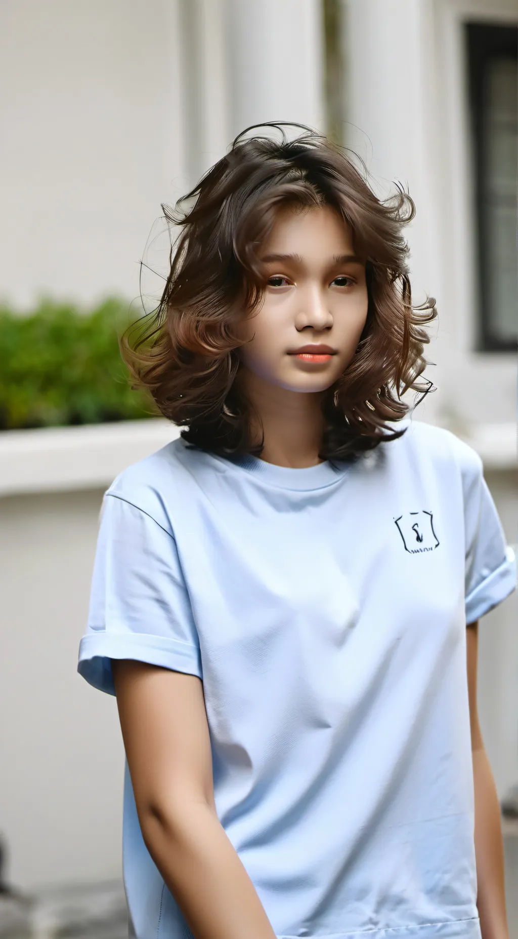 ai character: Yana podgorny  background