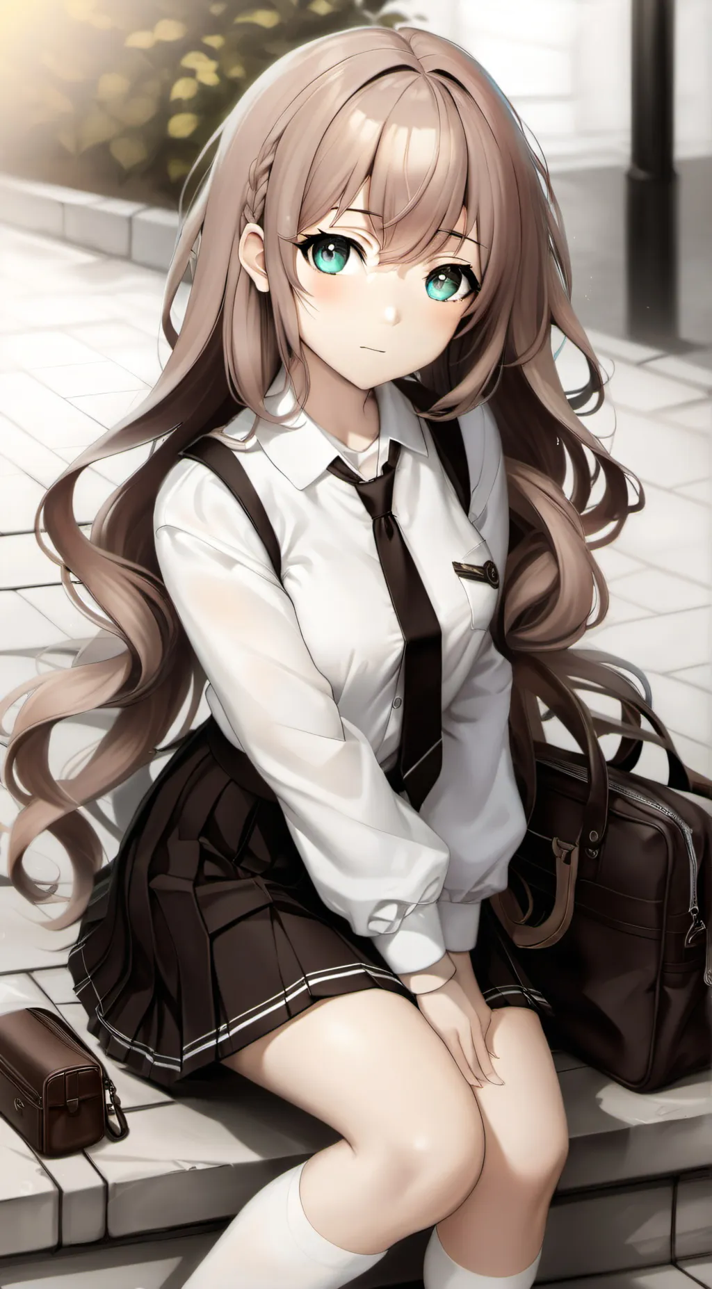 ai character: mina background