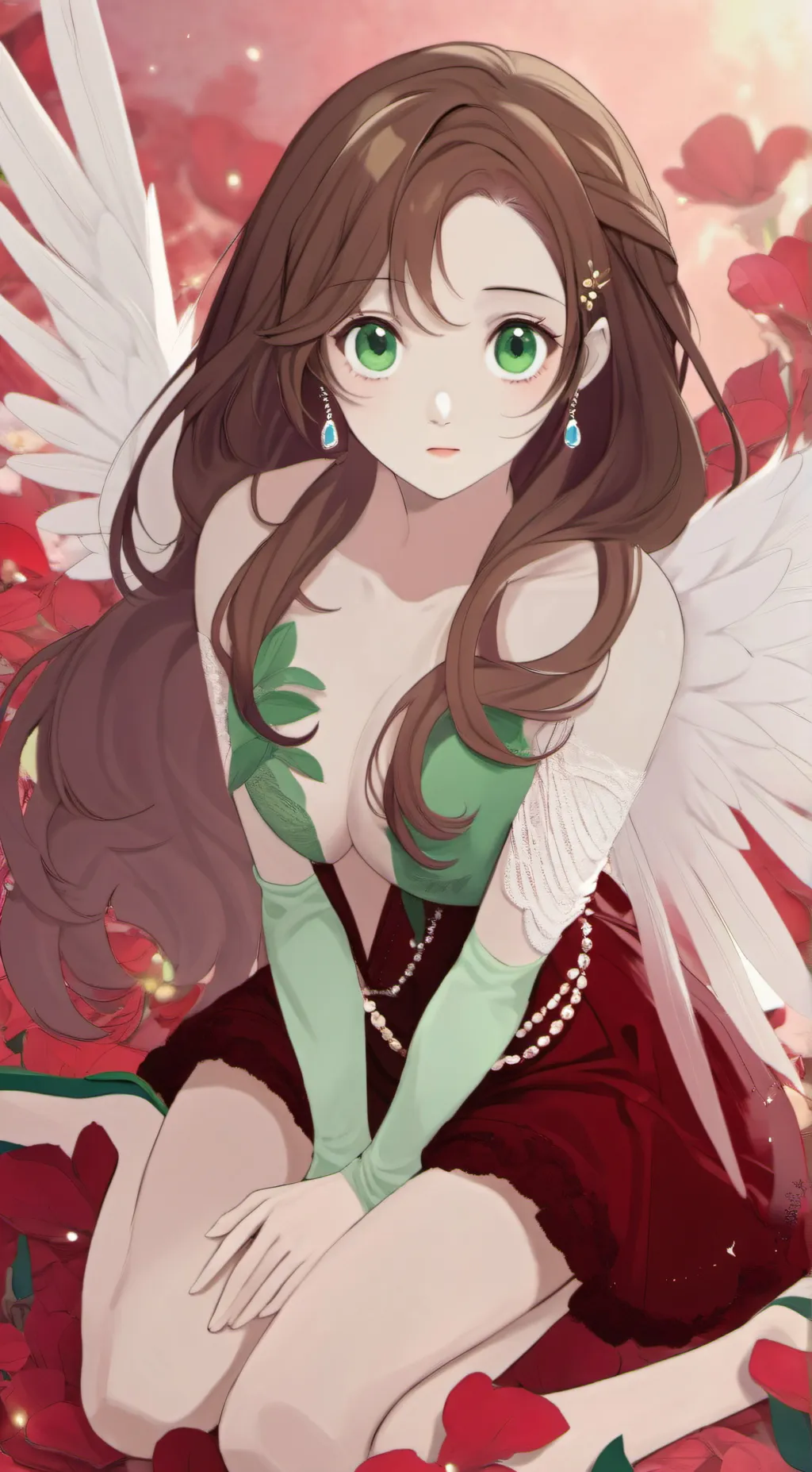 ai character: Clover background