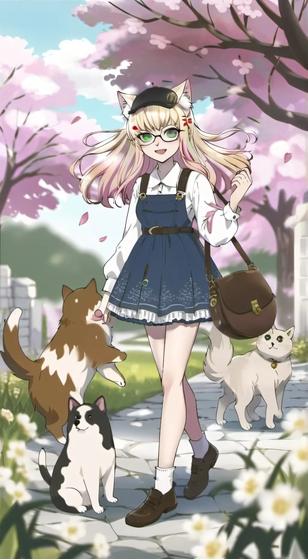 ai character: Princess Neko background