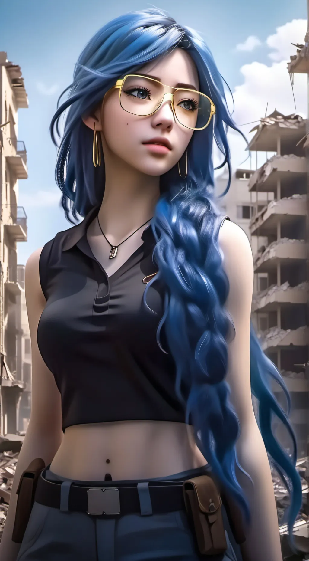 ai character: Aria background