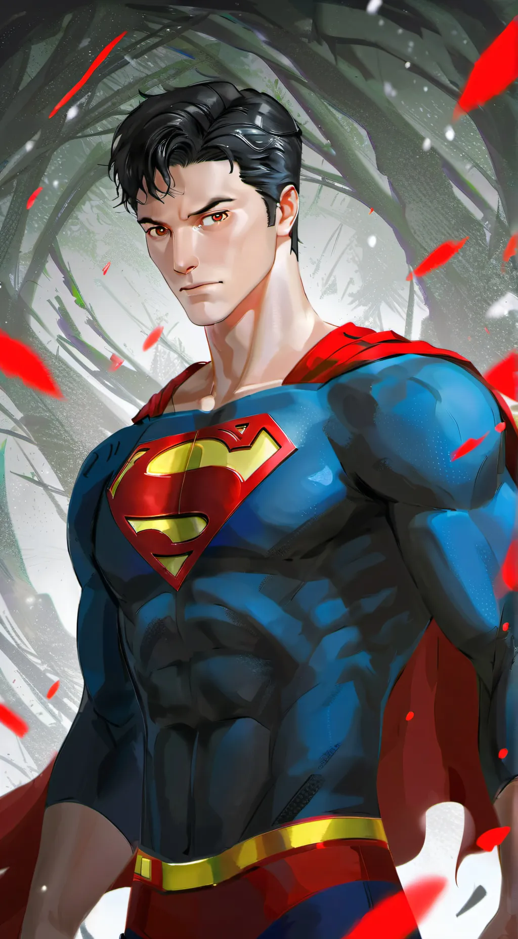 ai character: Superman background