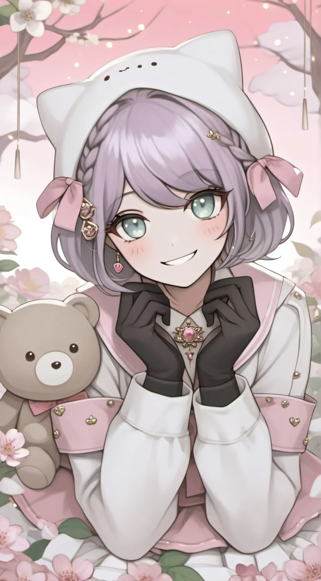 ai character: Aria background