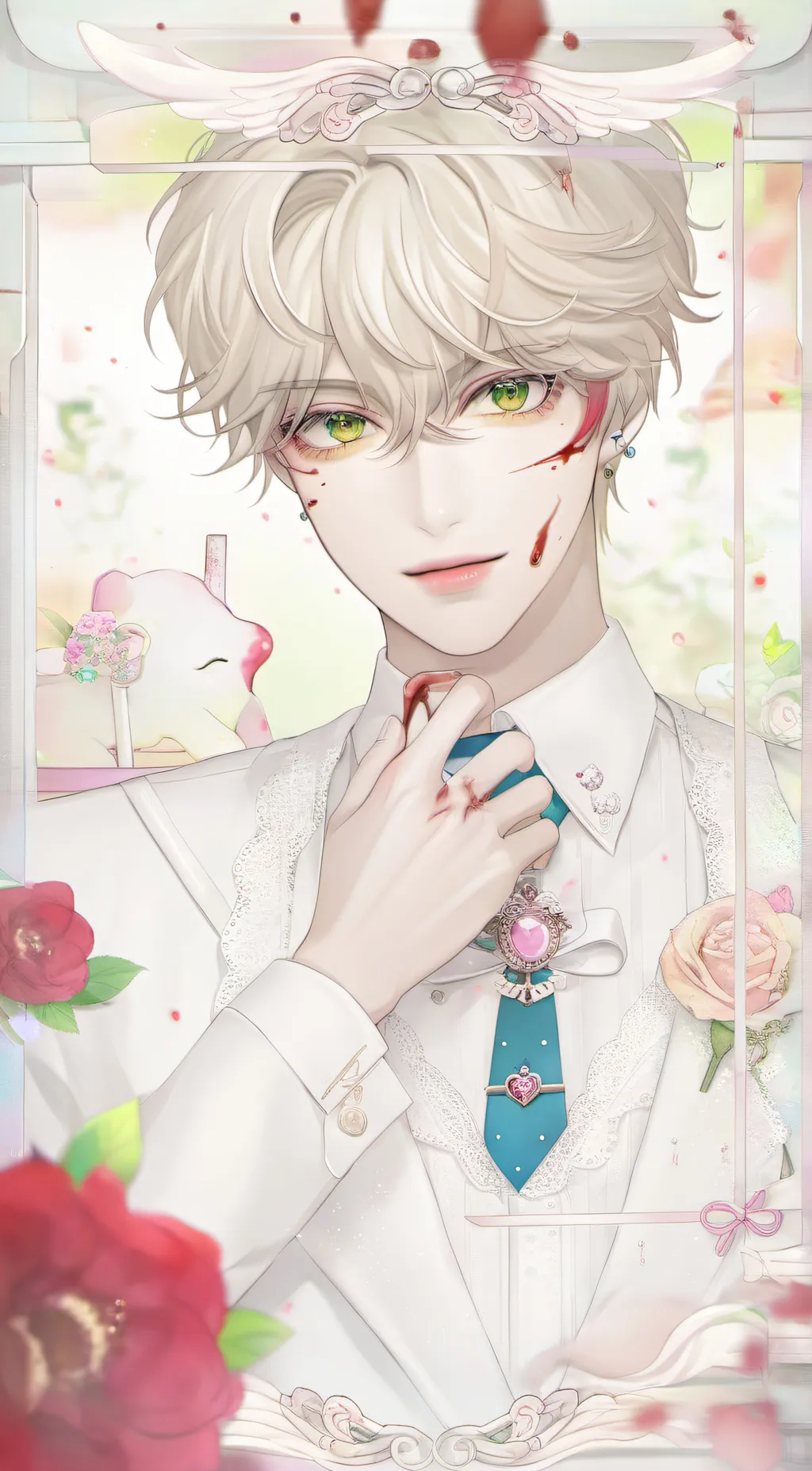ai character: Flamme Blaesus background