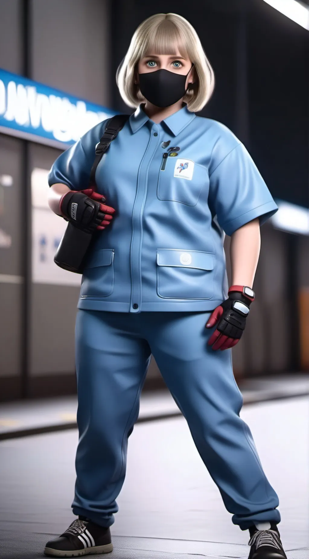 ai character: Violet Beauregarde background