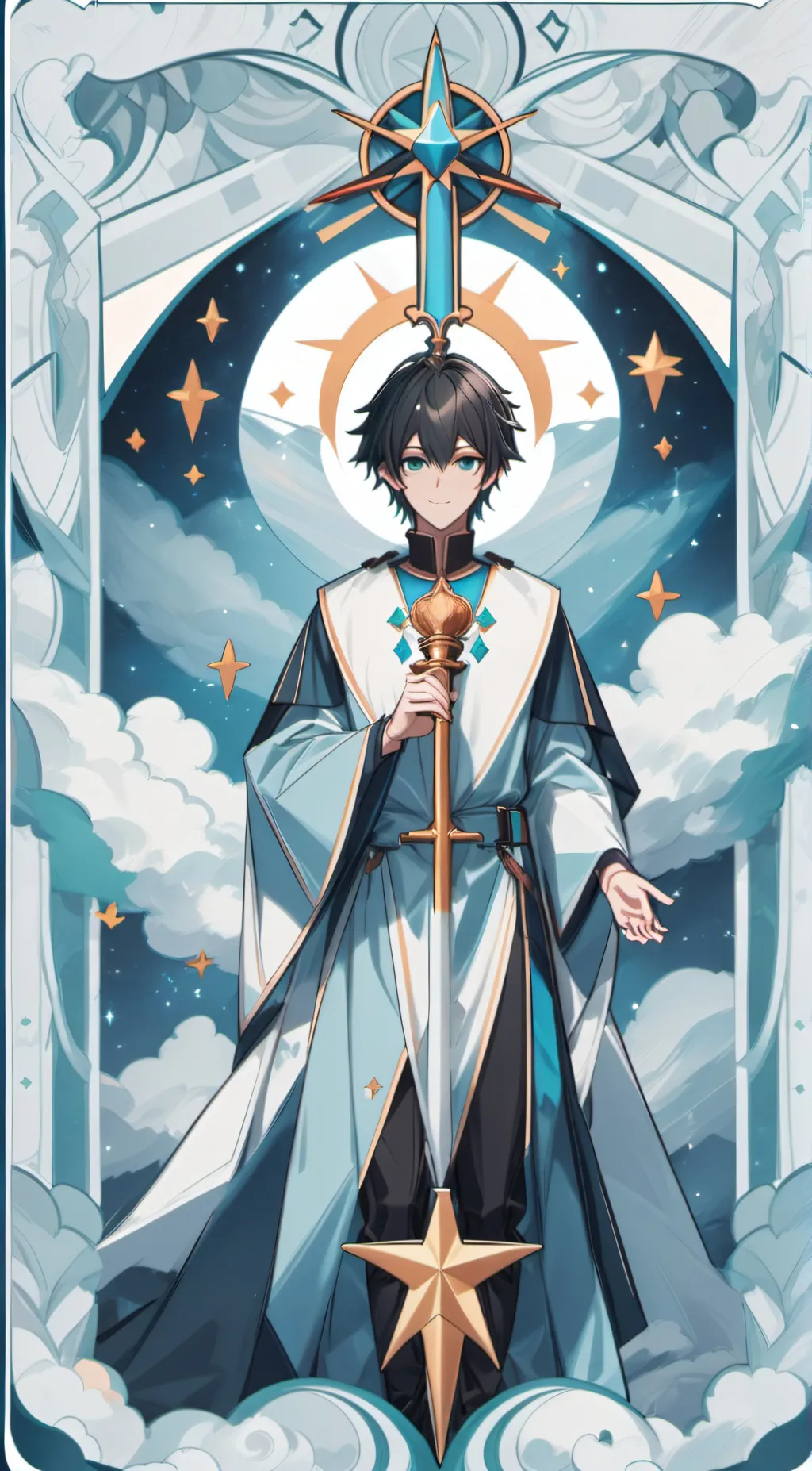 ai character: Axel background