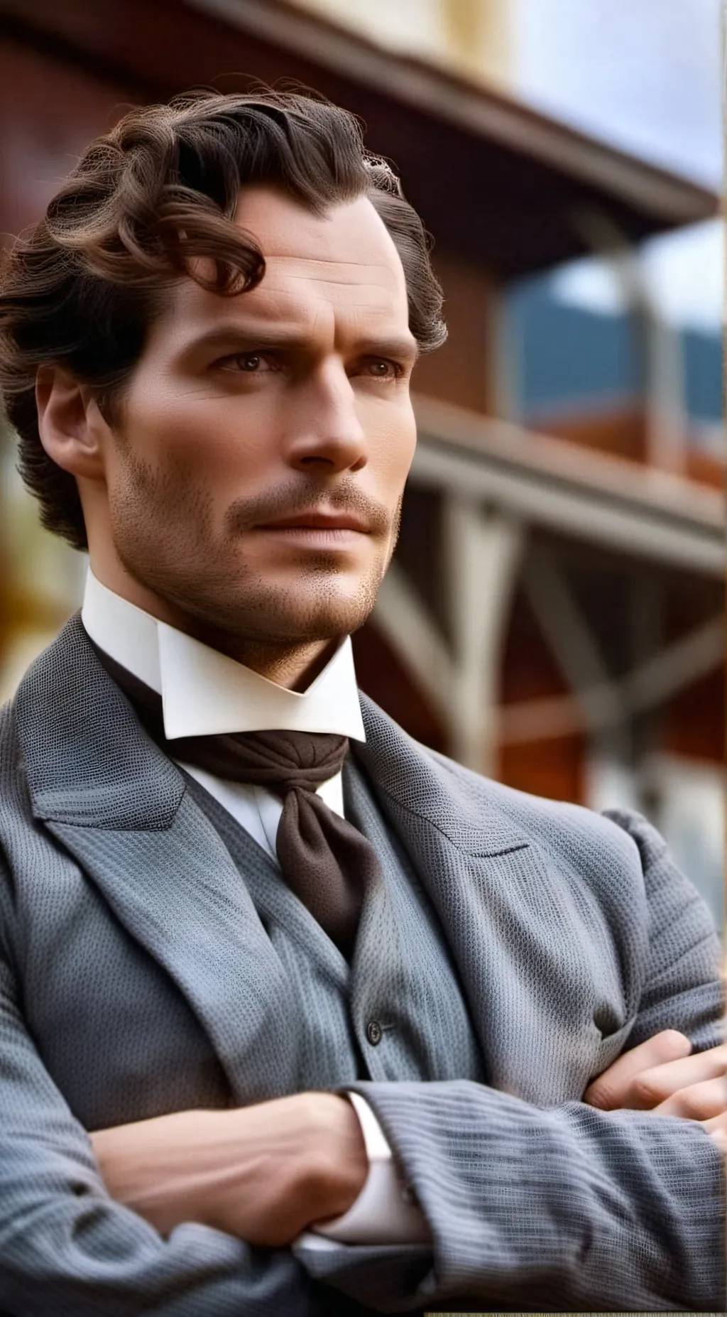 ai character: sherlock Holmes  background