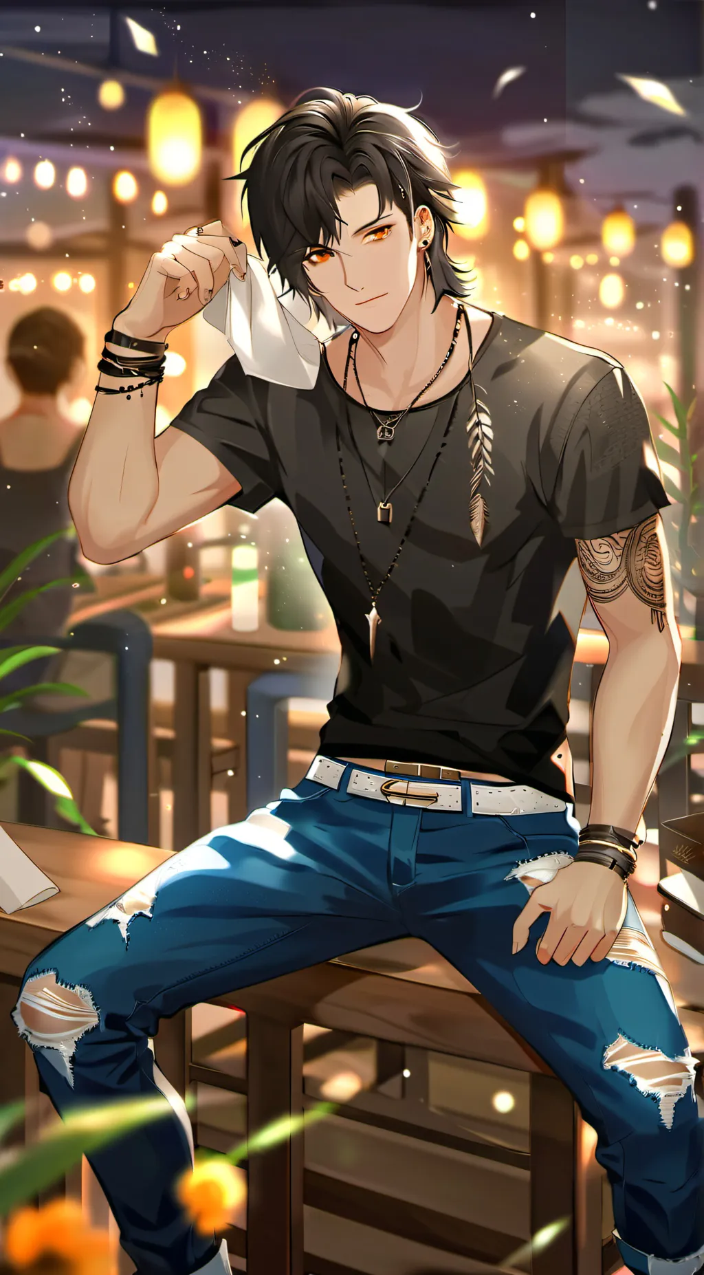 ai character: Kovou background
