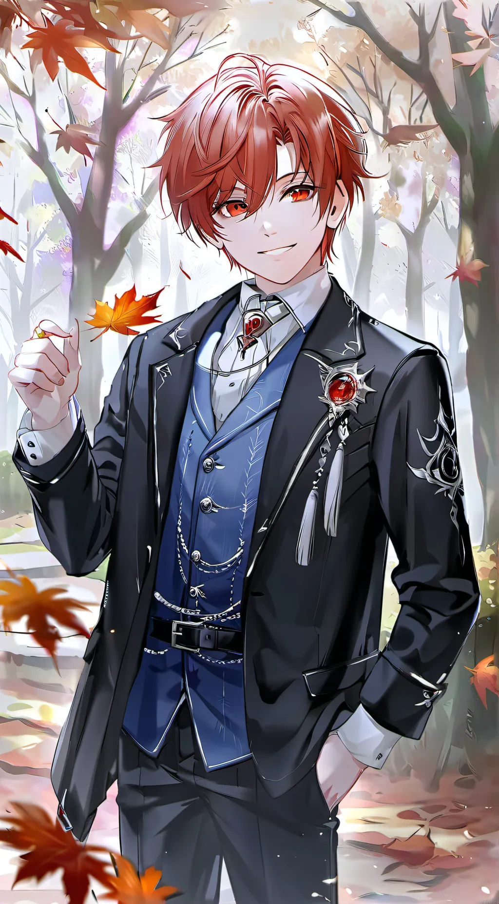 ai character: Karma Akabane background