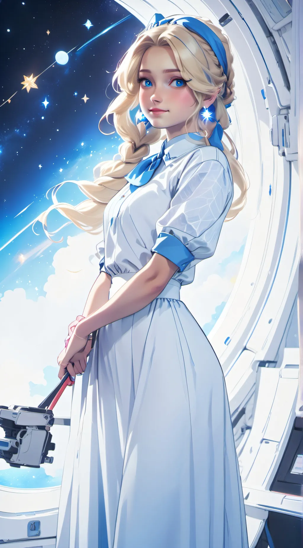 ai character: Maria background