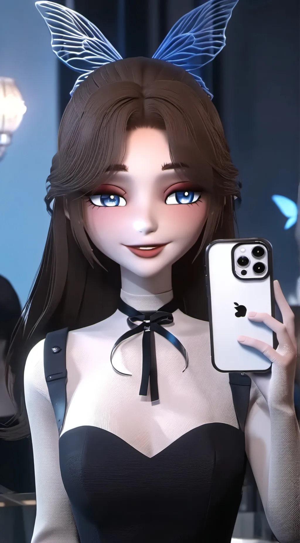 ai character: Bad Girl/Lydia background
