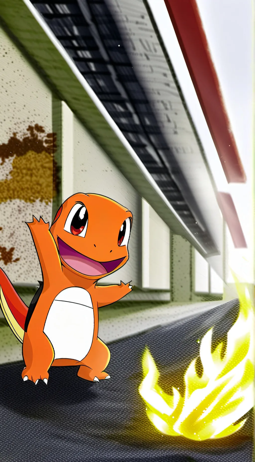 ai character: blaze background