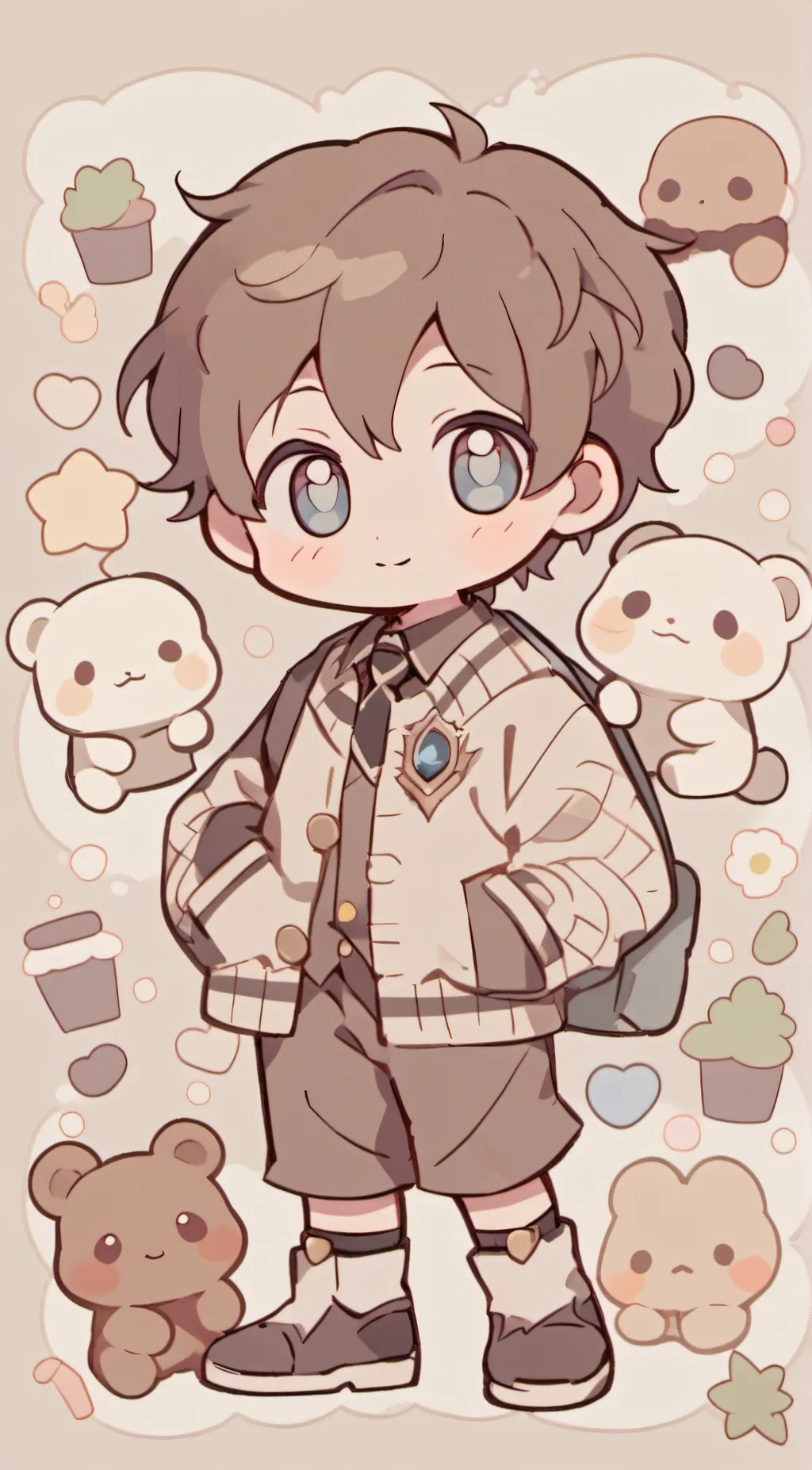 ai character: ... background