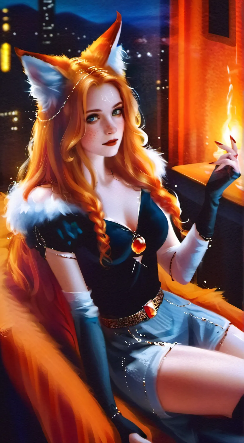 ai character: Lauralyie background