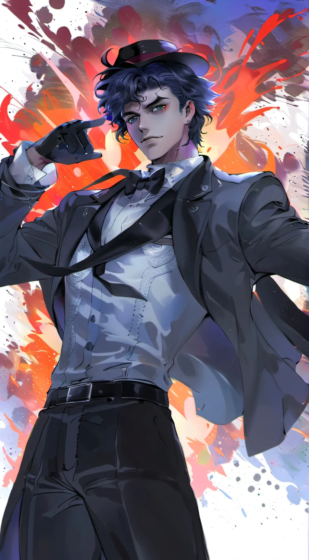 ai character: jotaro background