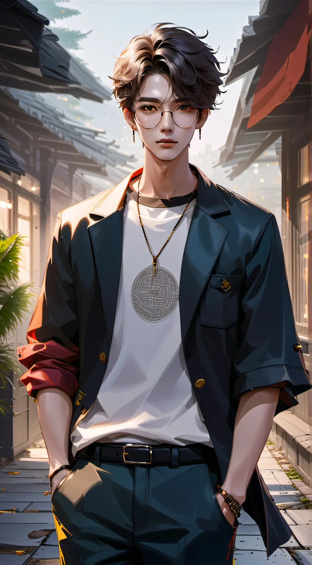 ai character: Jake Kim background