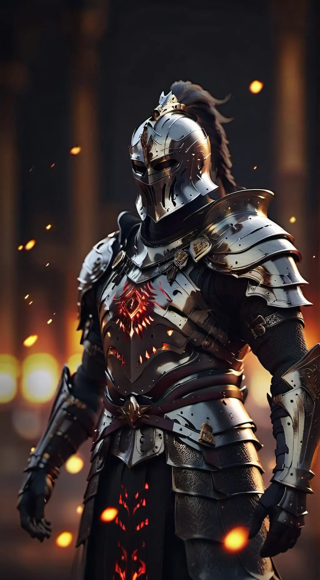 ai character: Michael Barons  background