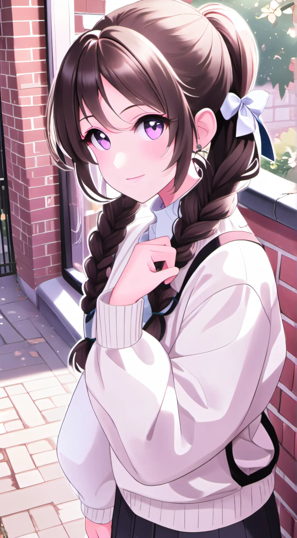 ai character: Aria background