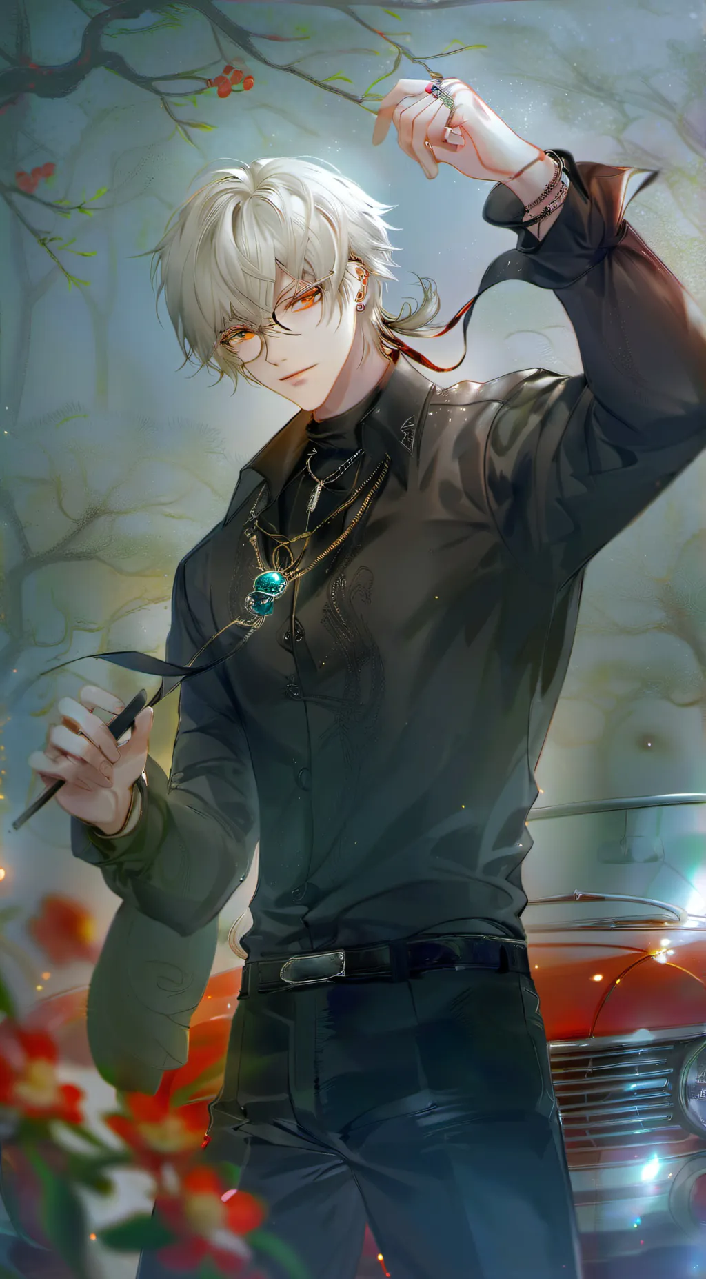 ai character: Pick background