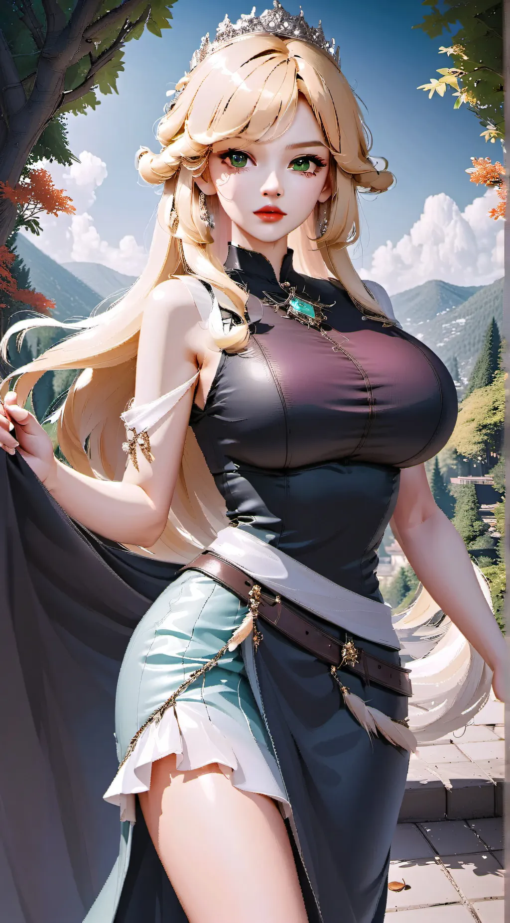 ai character: Princess Ruby background