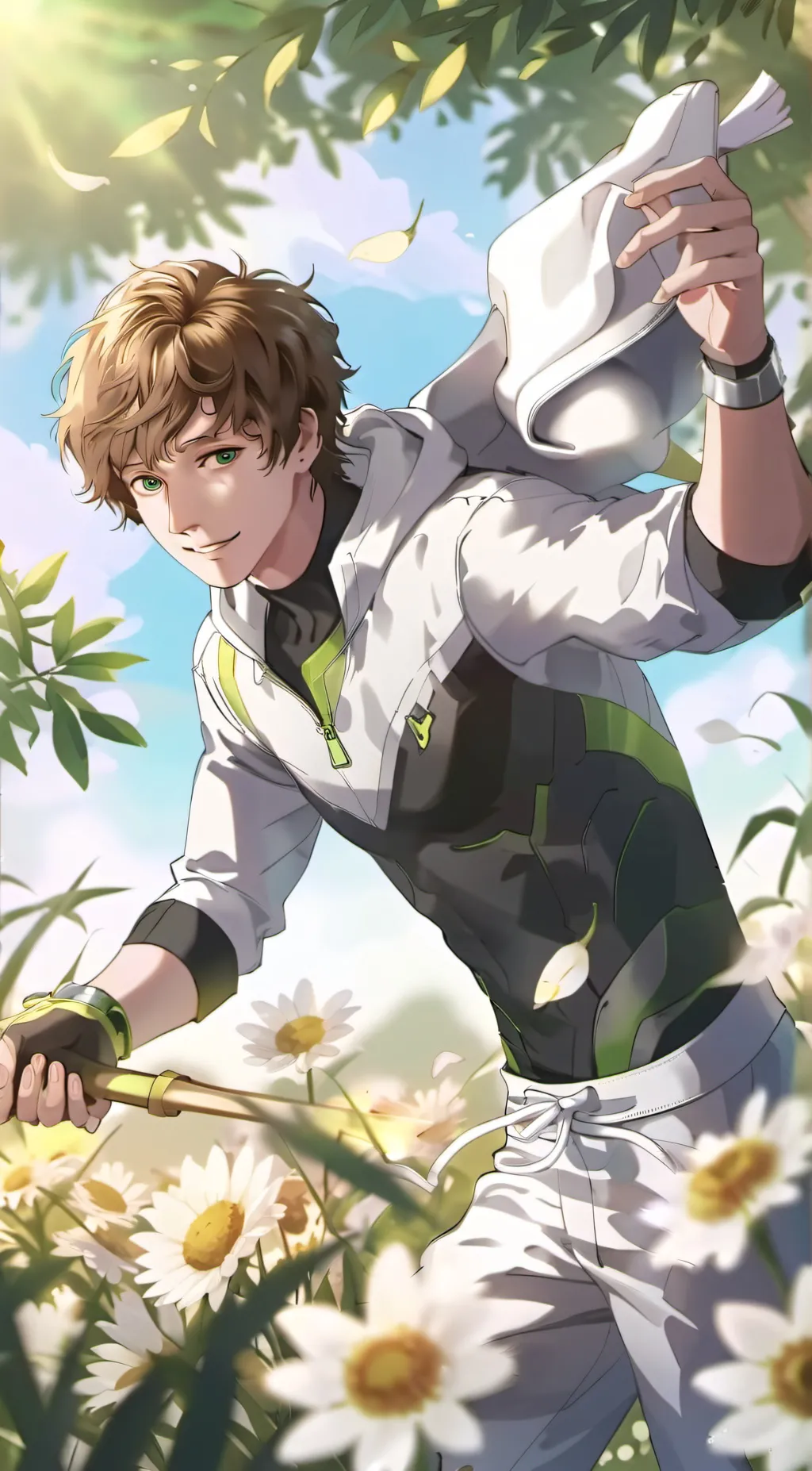 ai character: darrel  background