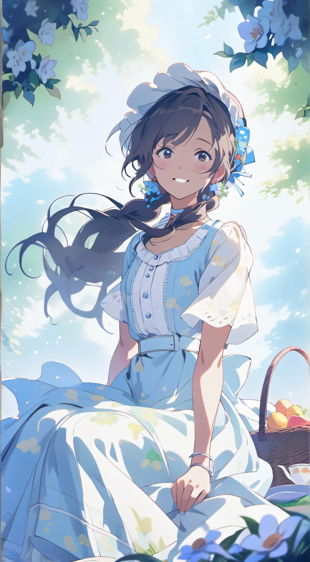 ai character: lily background