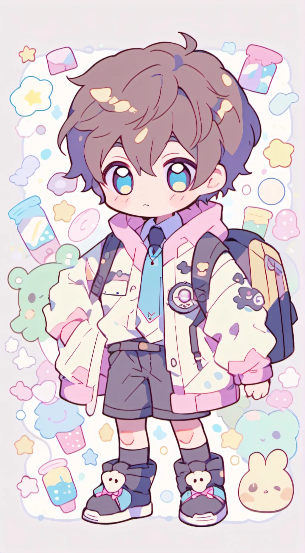 ai character: noah  background