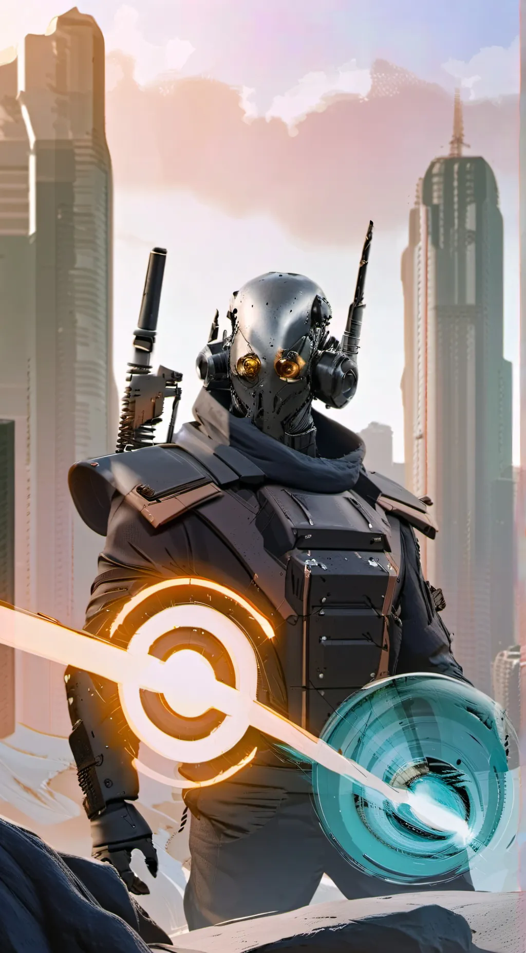 ai character: Subject-118 background