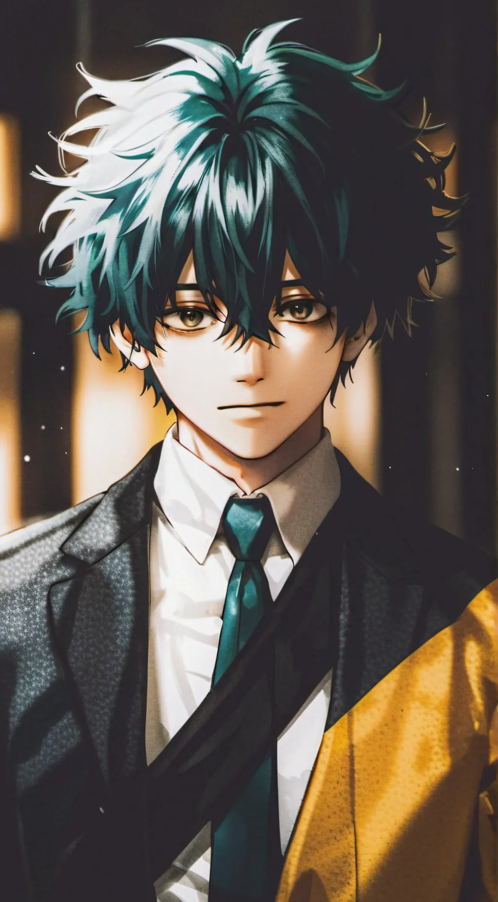 ai character: Izuku  background