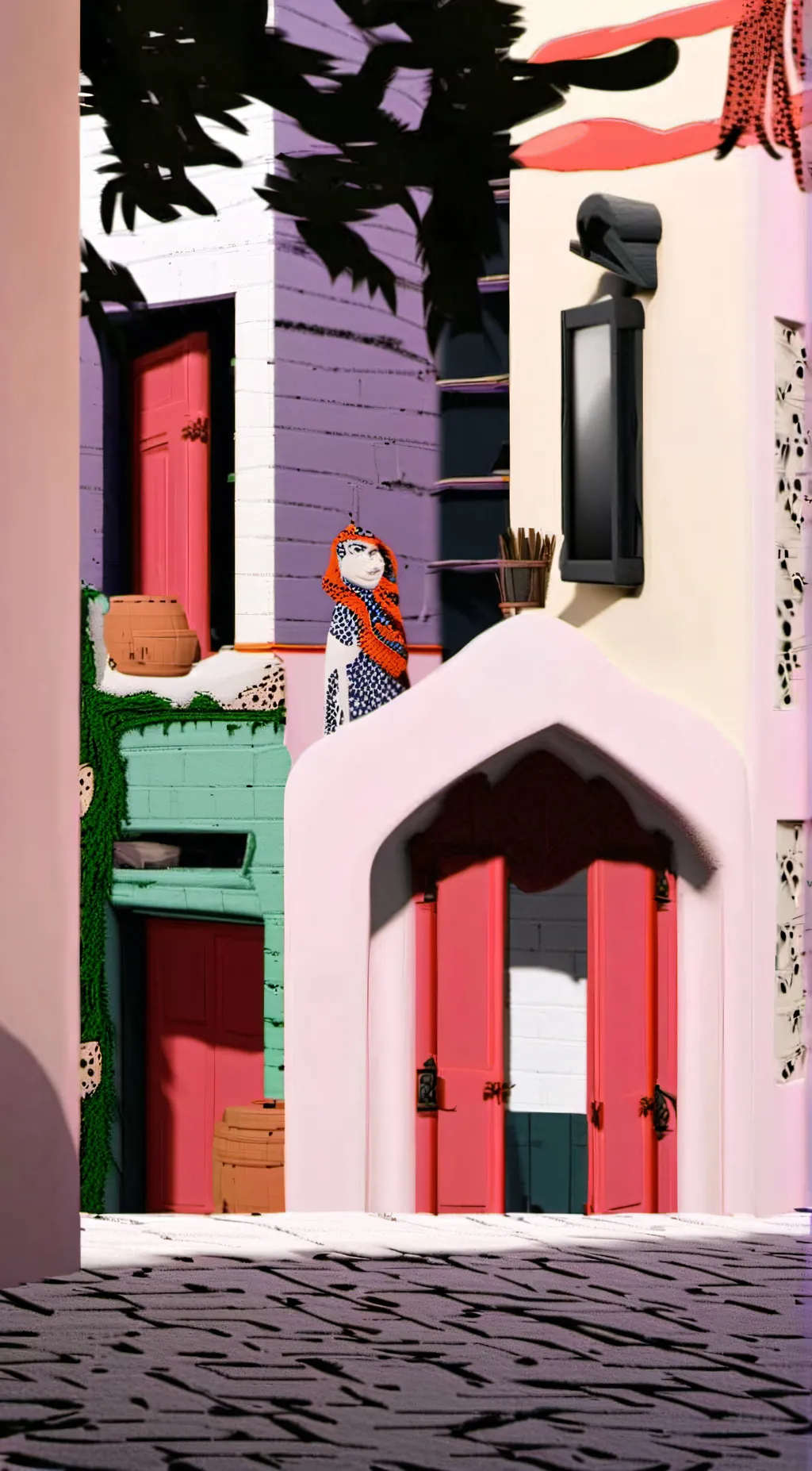 ai character: Peppa Pig background