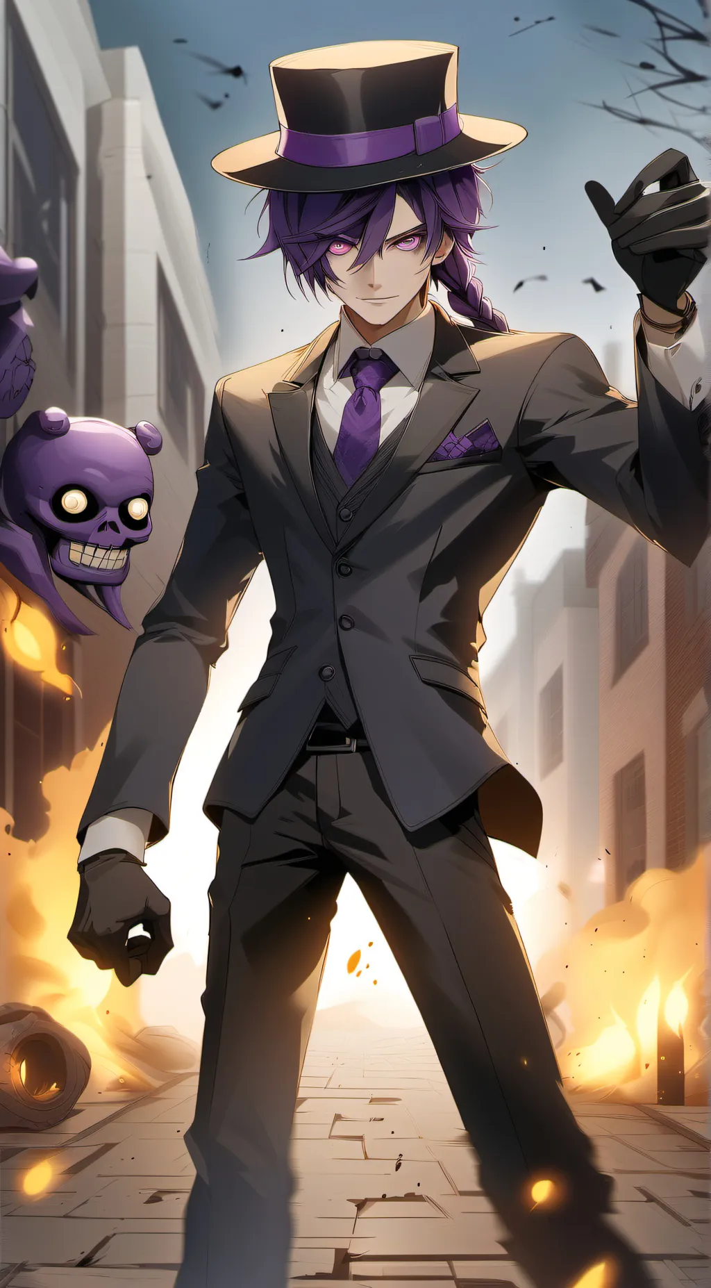 ai character: William afton background