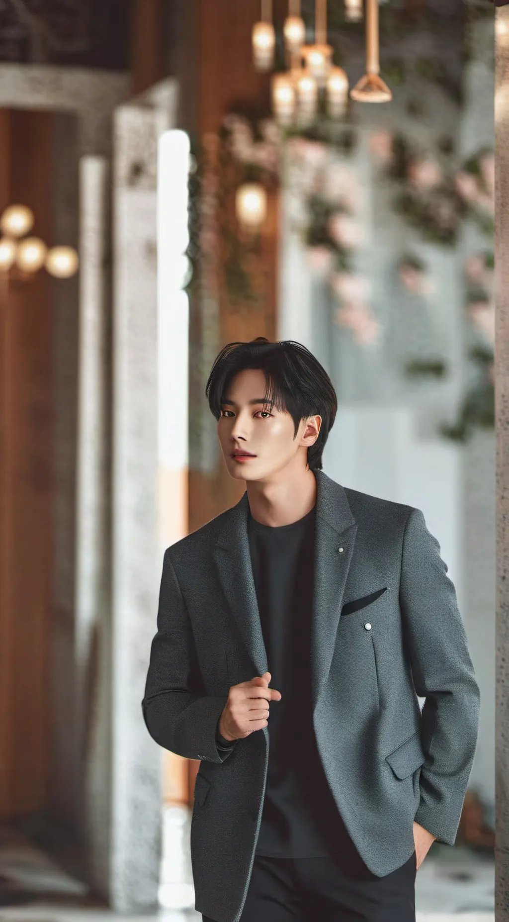 ai character: Hyunjin background