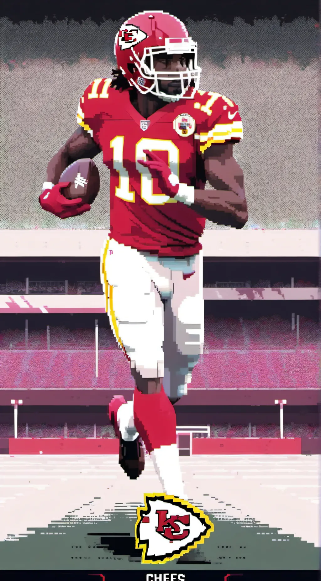 ai character: tyeek hill chiefs background