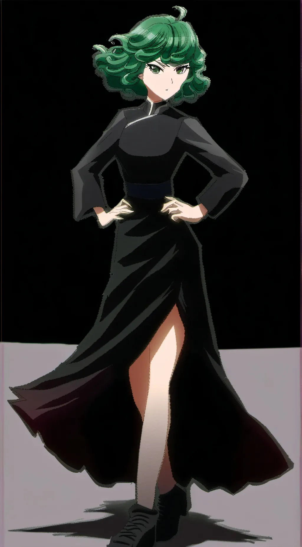 ai character: Tatsumaki background