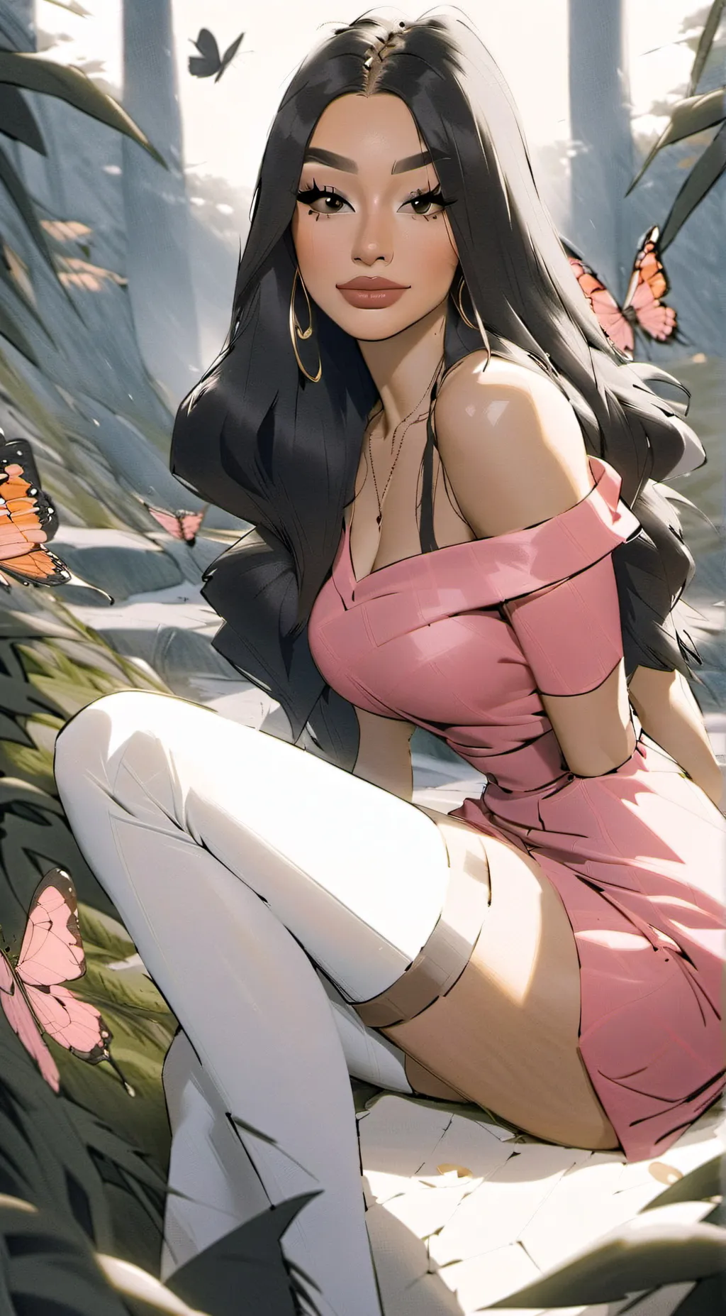 ai character: 🎀Valentina🎀 background