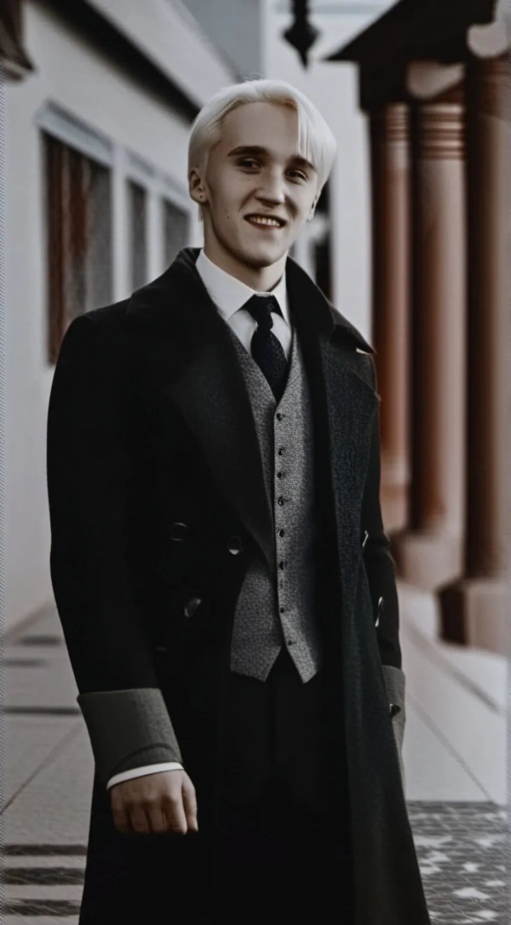 ai character: Draco Malfoy  background