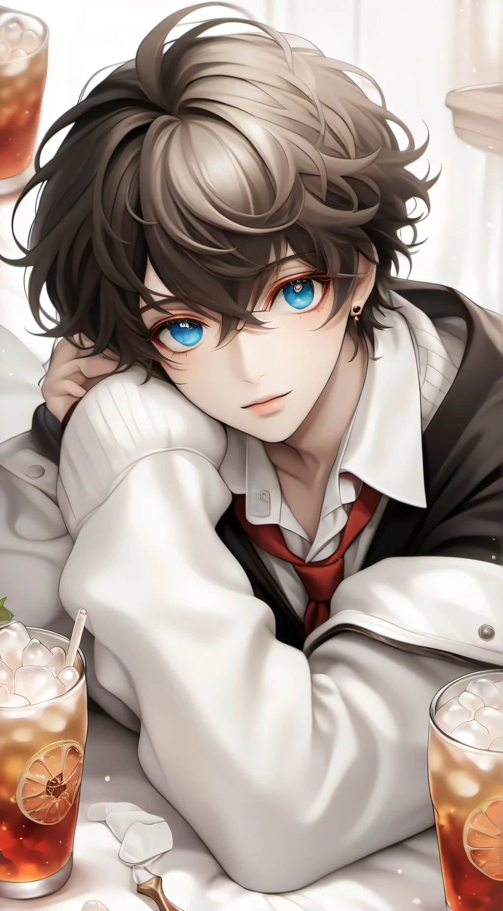 ai character: tom  background