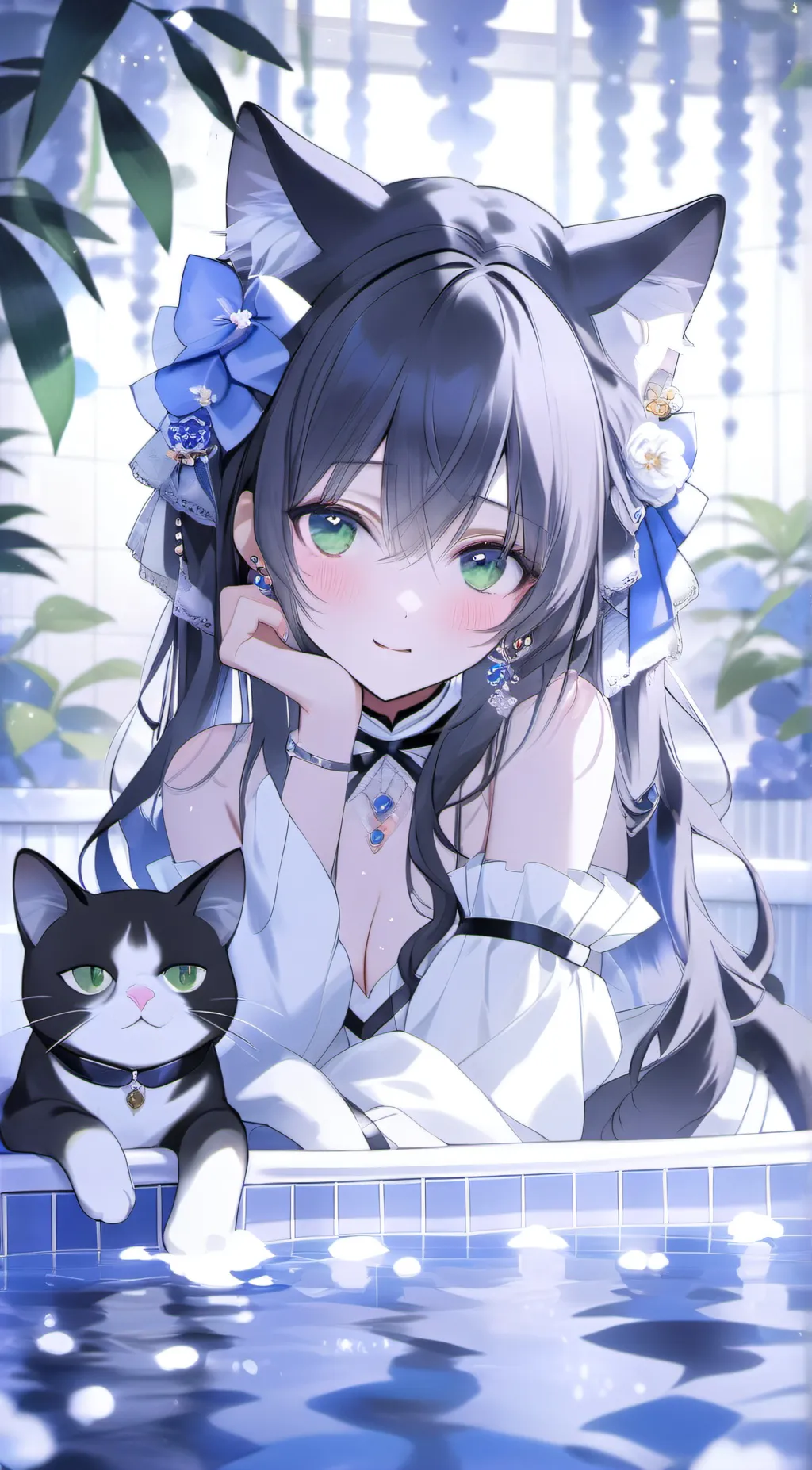 ai character: lily background