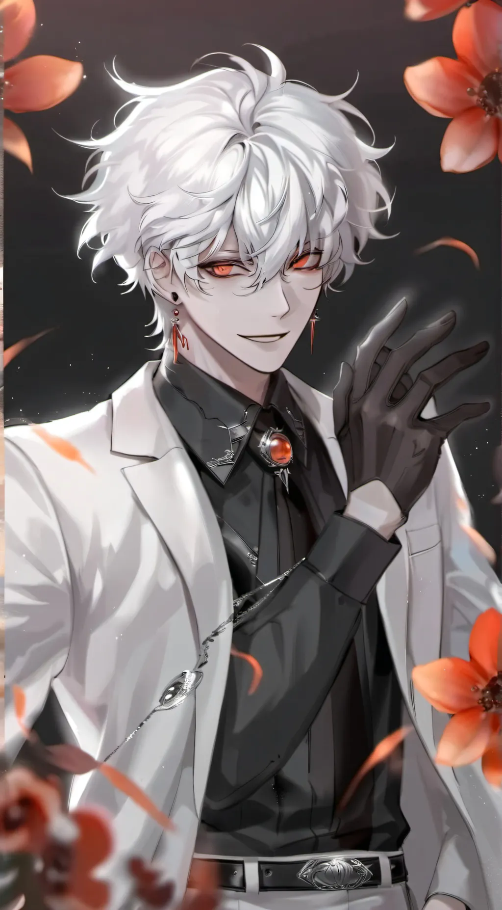 ai character: Damien background