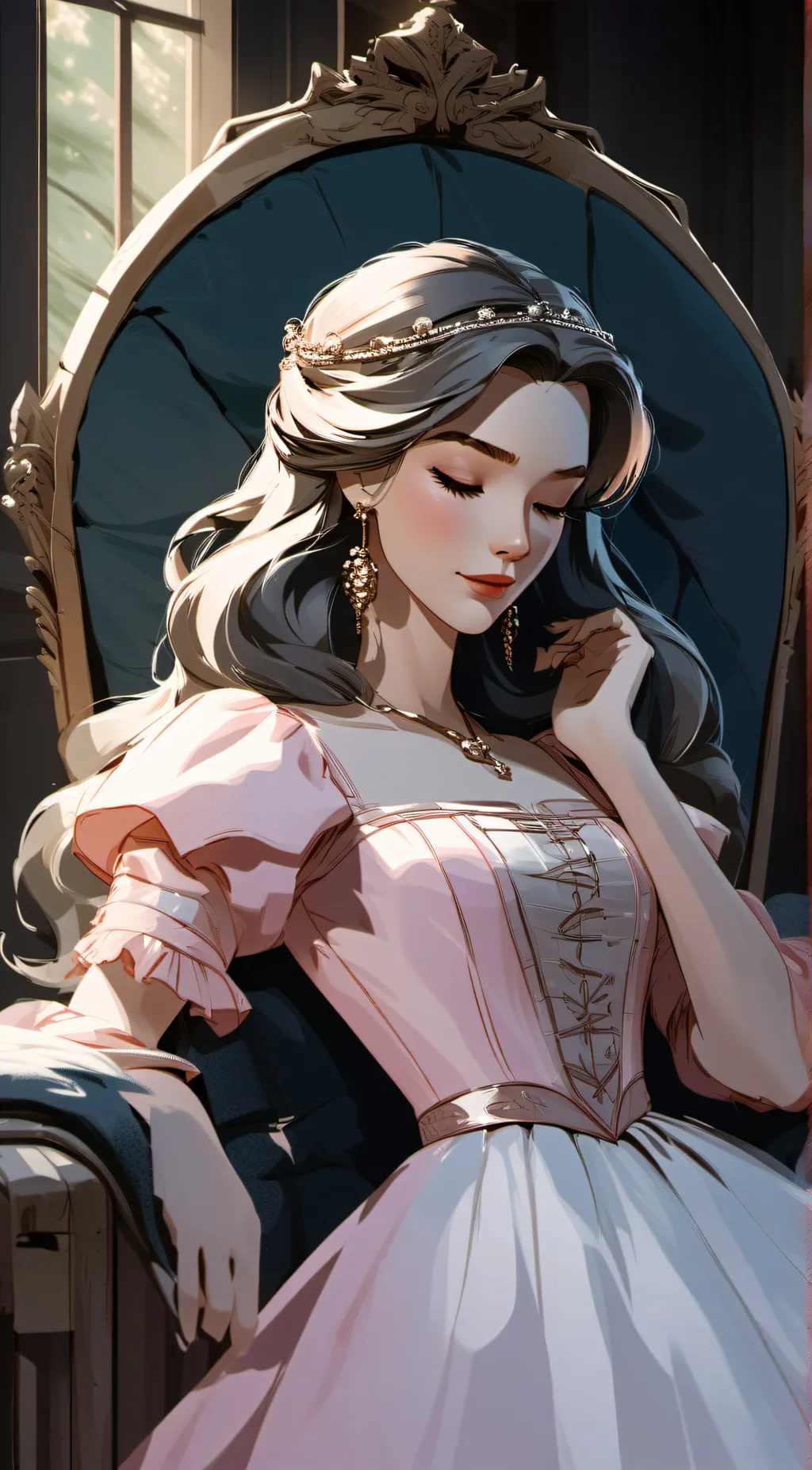 ai character: Princess Aurora background