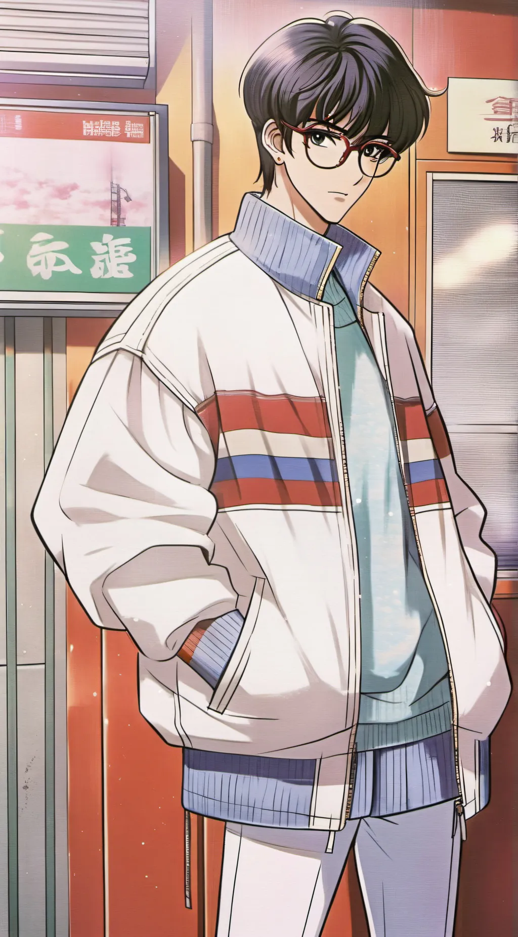 ai character: Kenji background