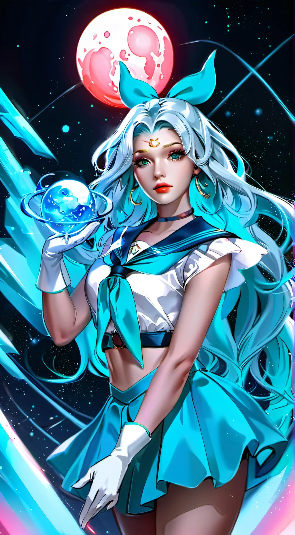 ai character: Selena background