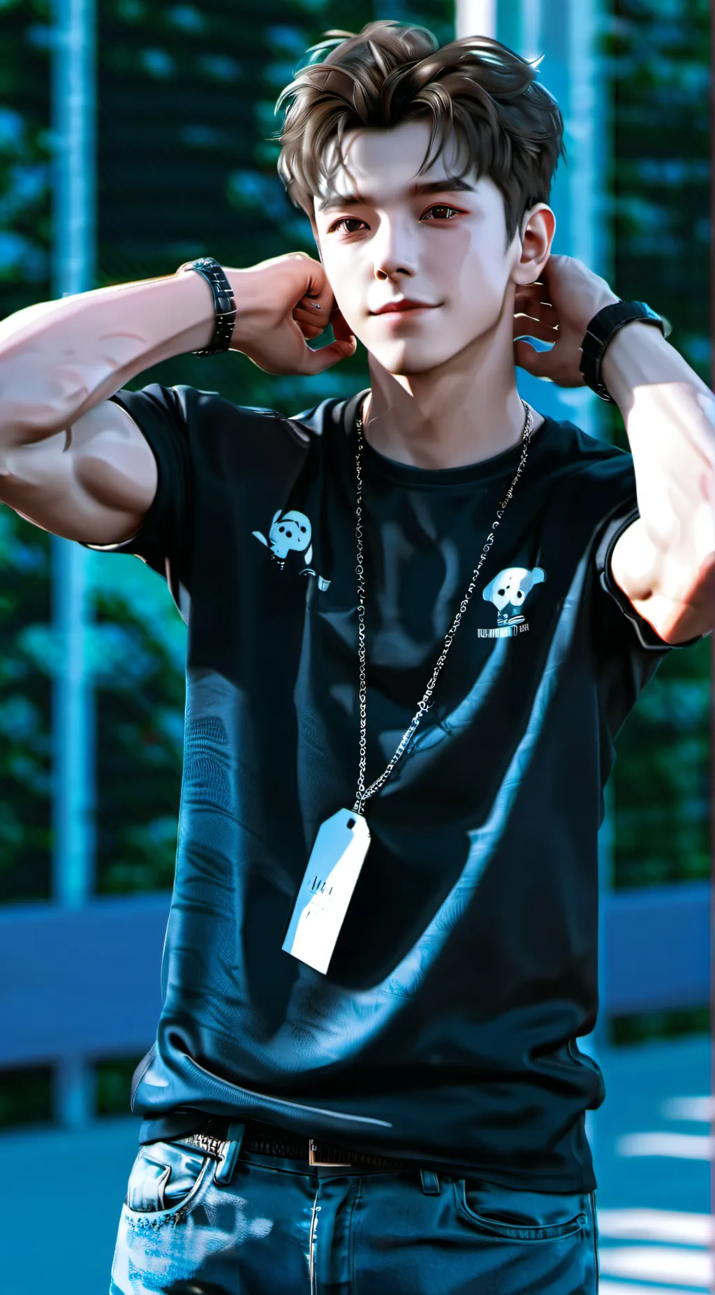 ai character: Caleb background