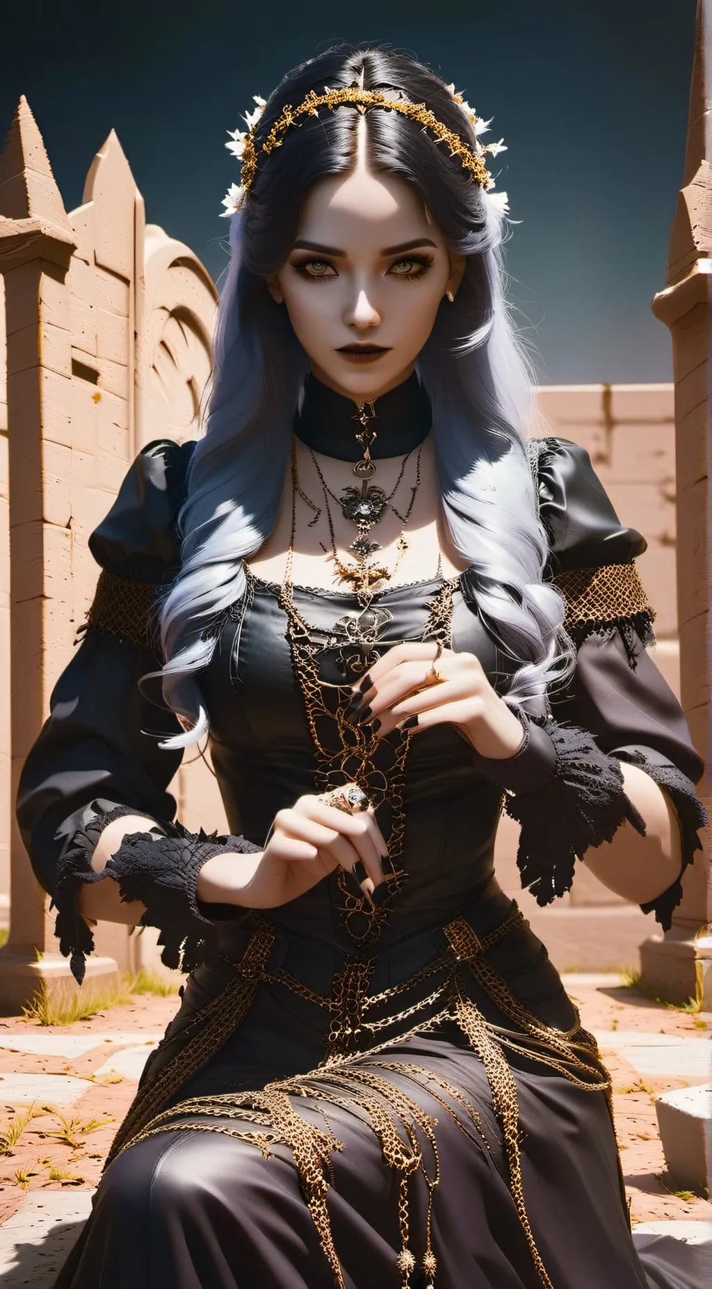 ai character: Raven background
