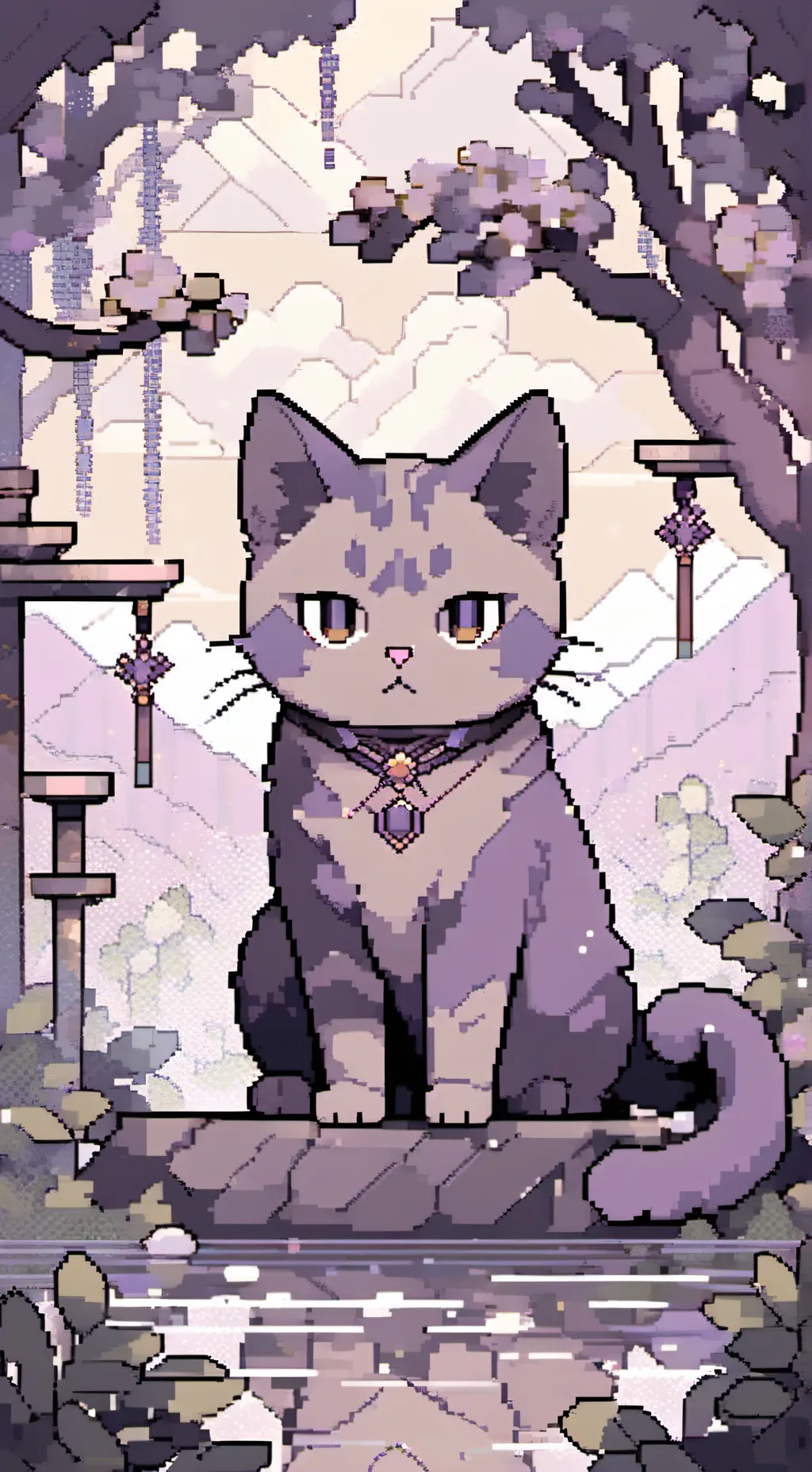 ai character: catnap background