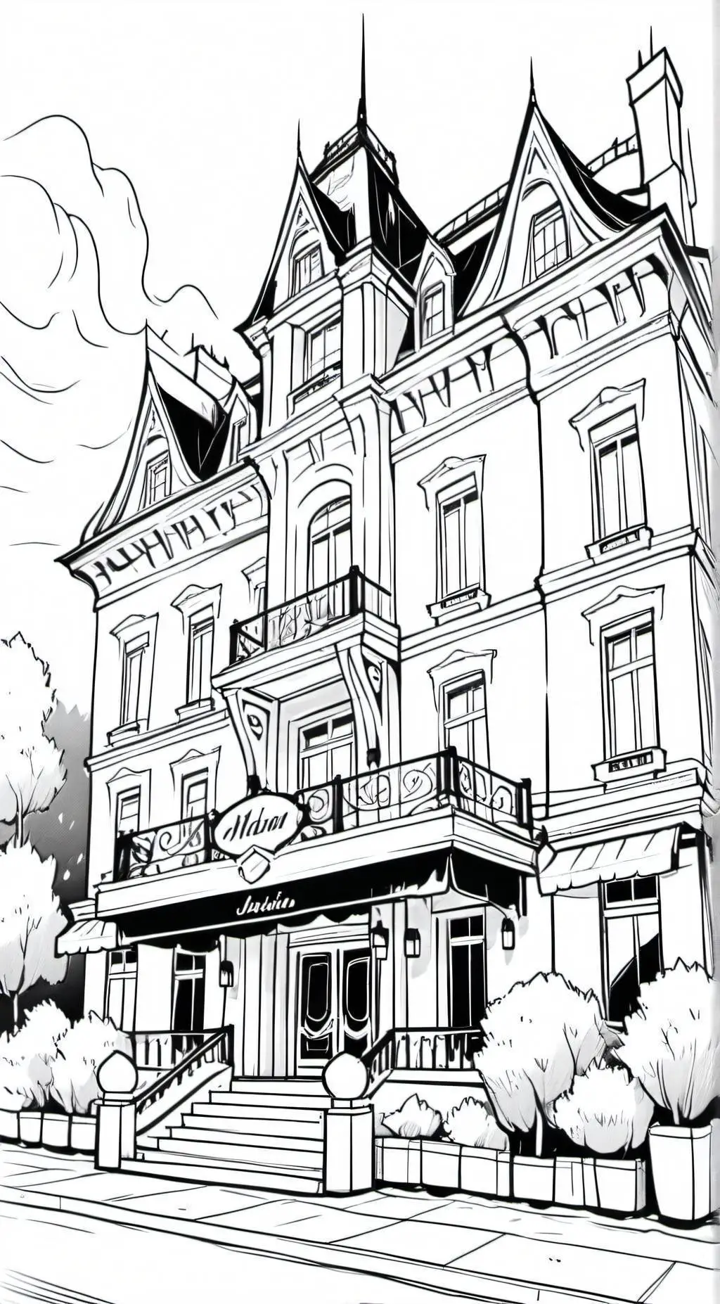 ai character: Hazbin hotel background