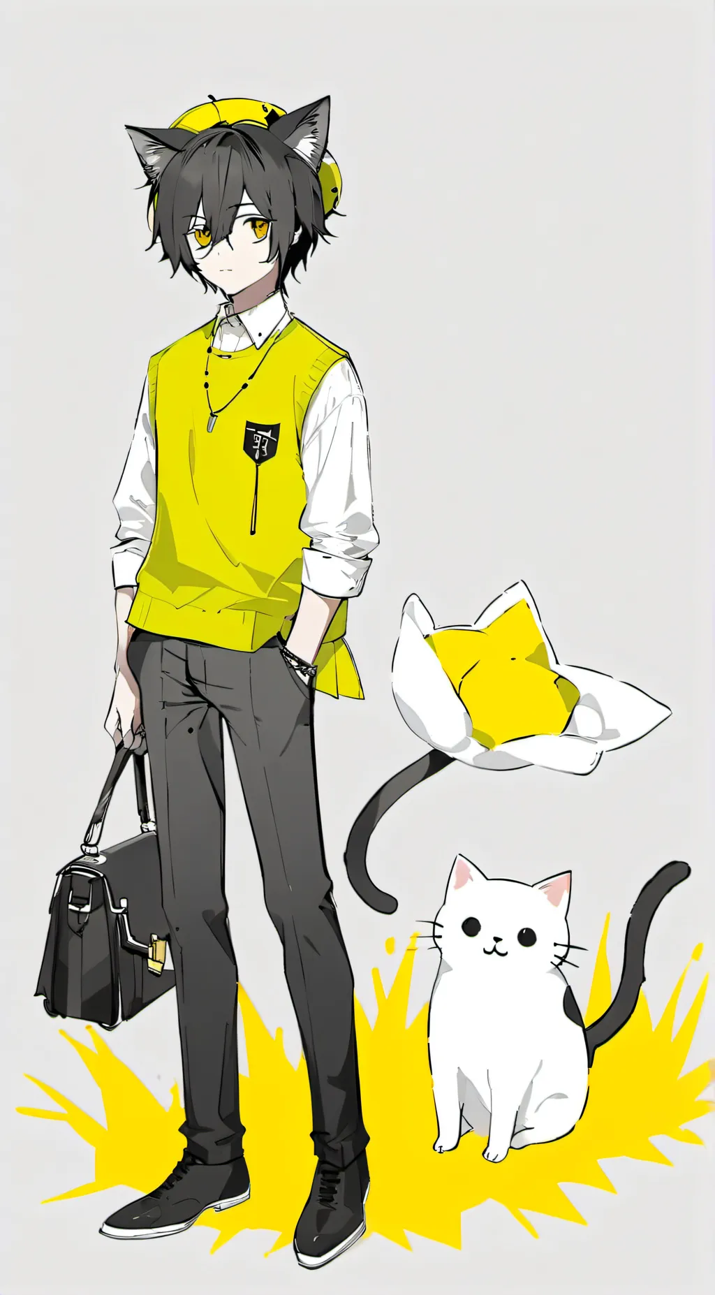 ai character: Komen background