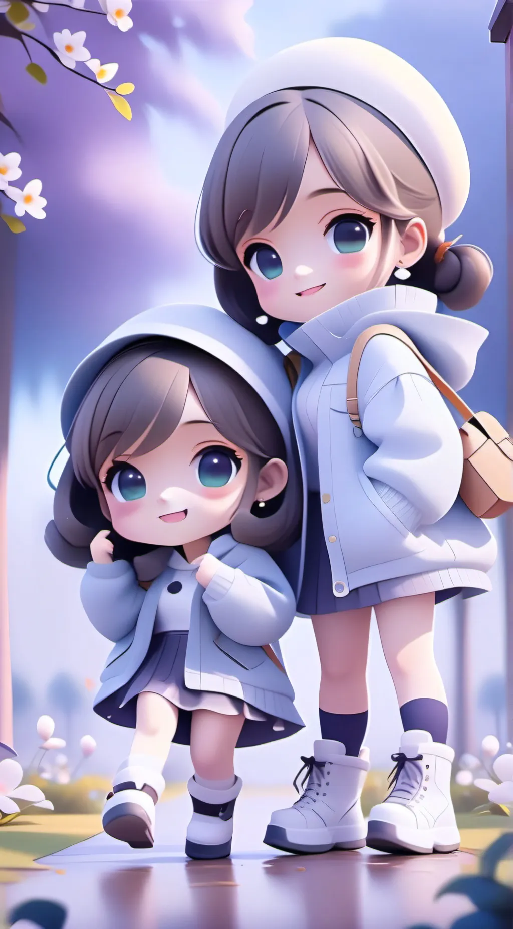 ai character: Sisters background